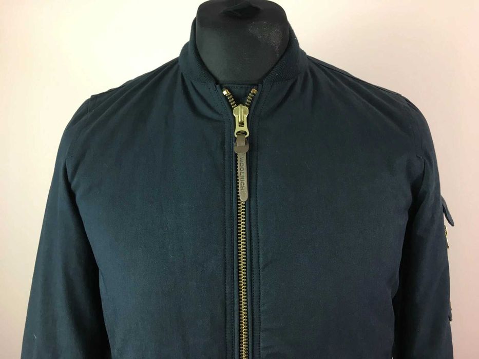 Woolrich Bomber Down Бомбър Пухено Дамско Яке Размер М Гъши Пух Черно