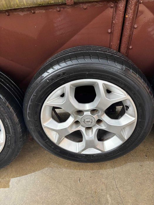 Set 4 jante originale Opel + anvelope