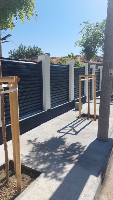 Метална ограда модел щора