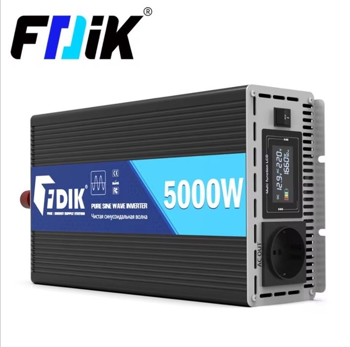 FDIK 12v 5000w инвертор