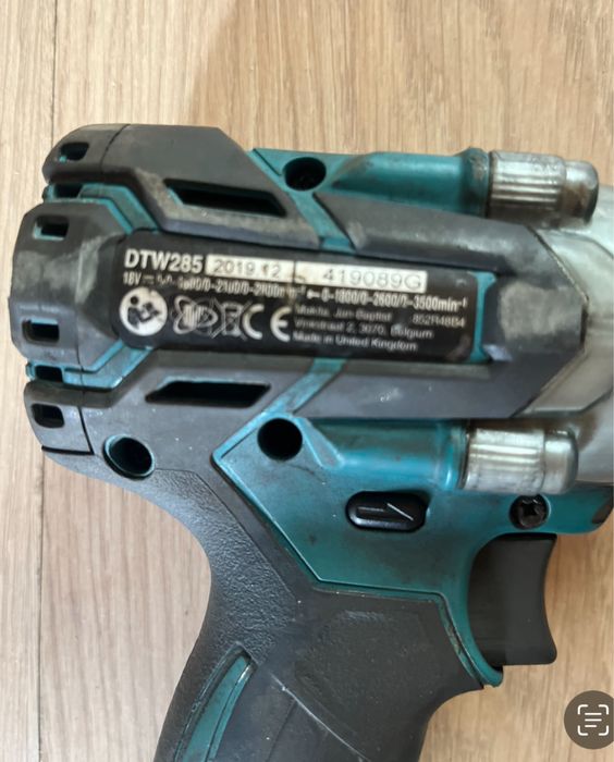 Pistol impact dtw 285 Nm Makita