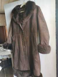 Дамска палто от естествена кожа