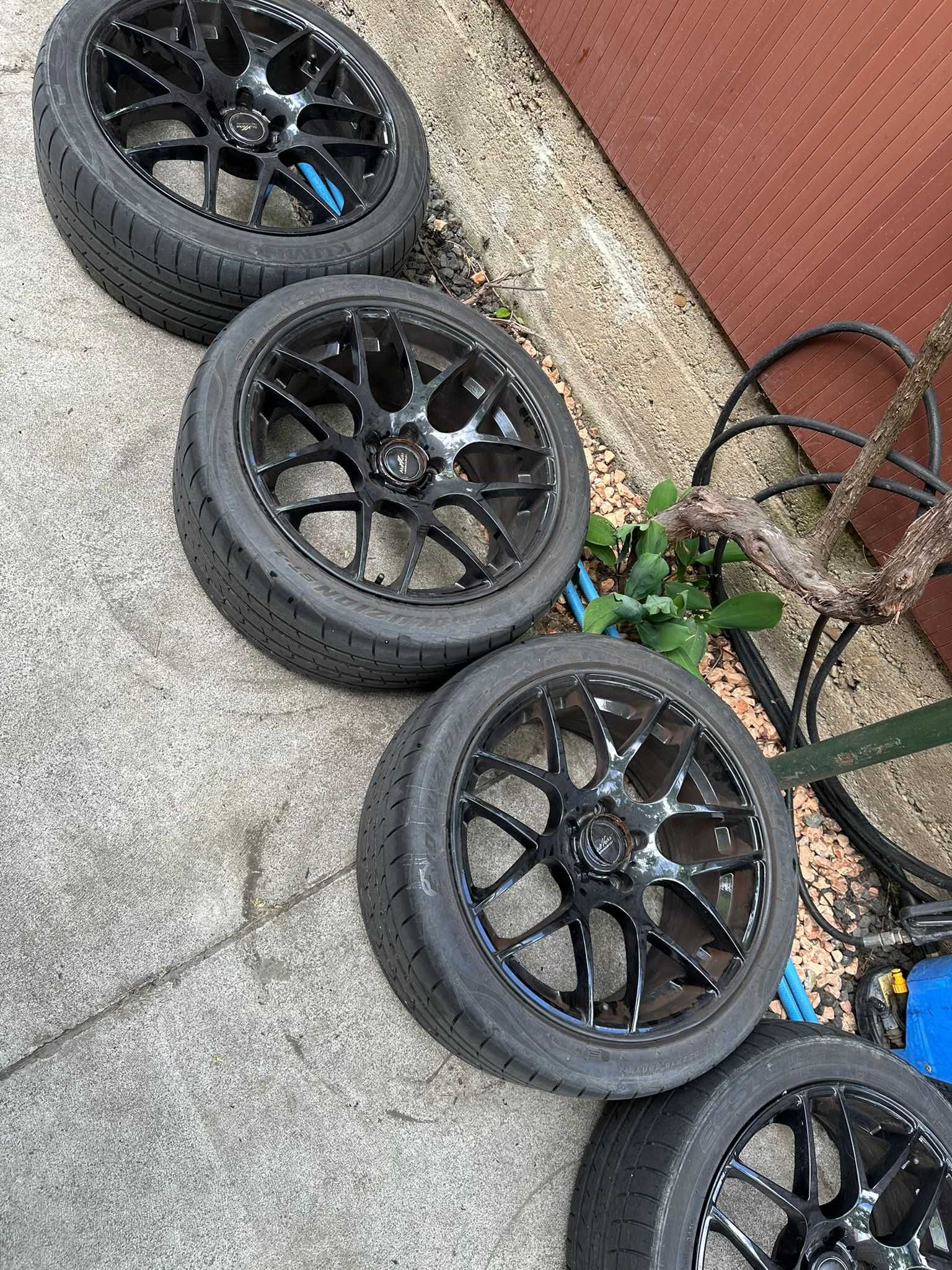 Vand jante+cauciuc r19