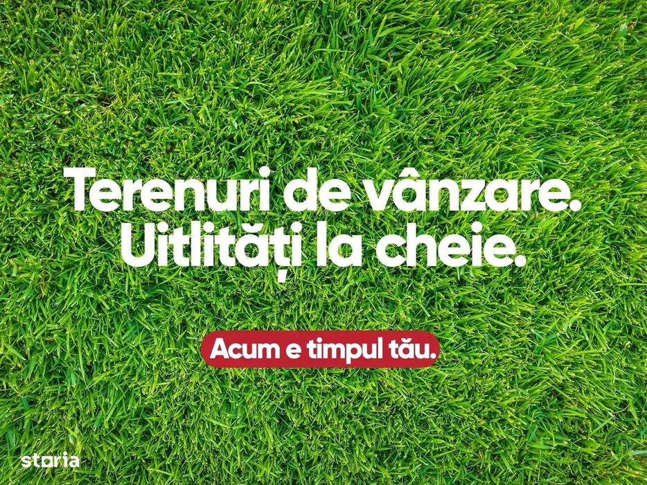Teren de 435.00 m² cu utilitati la cheie de vanzare