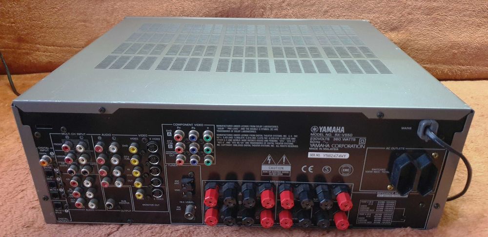 Yamaha RX-V550 putere 2X90W pe 8 Ohm