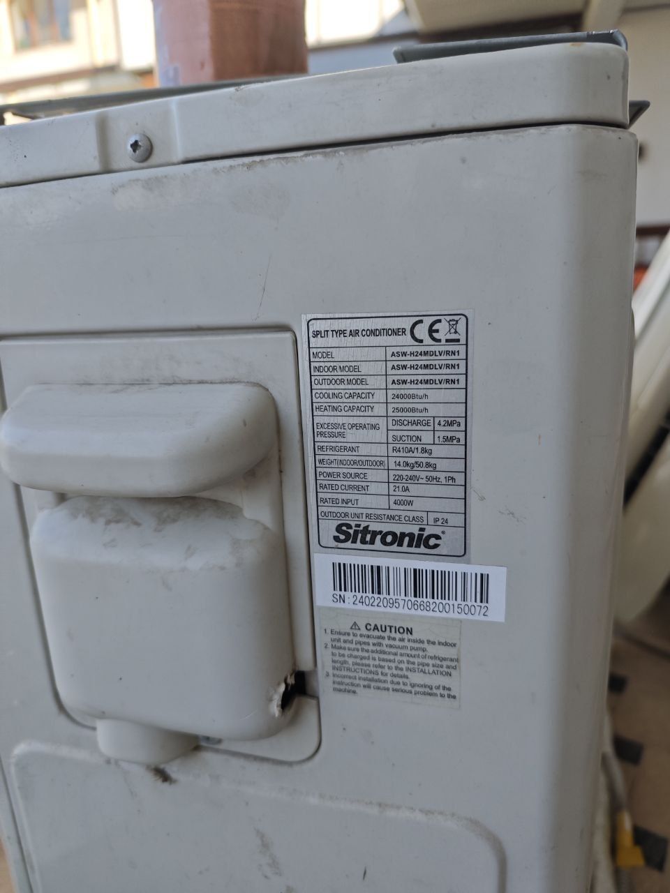 Кондиционер sitronic 24li