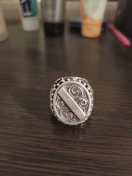 Серебряная печатка