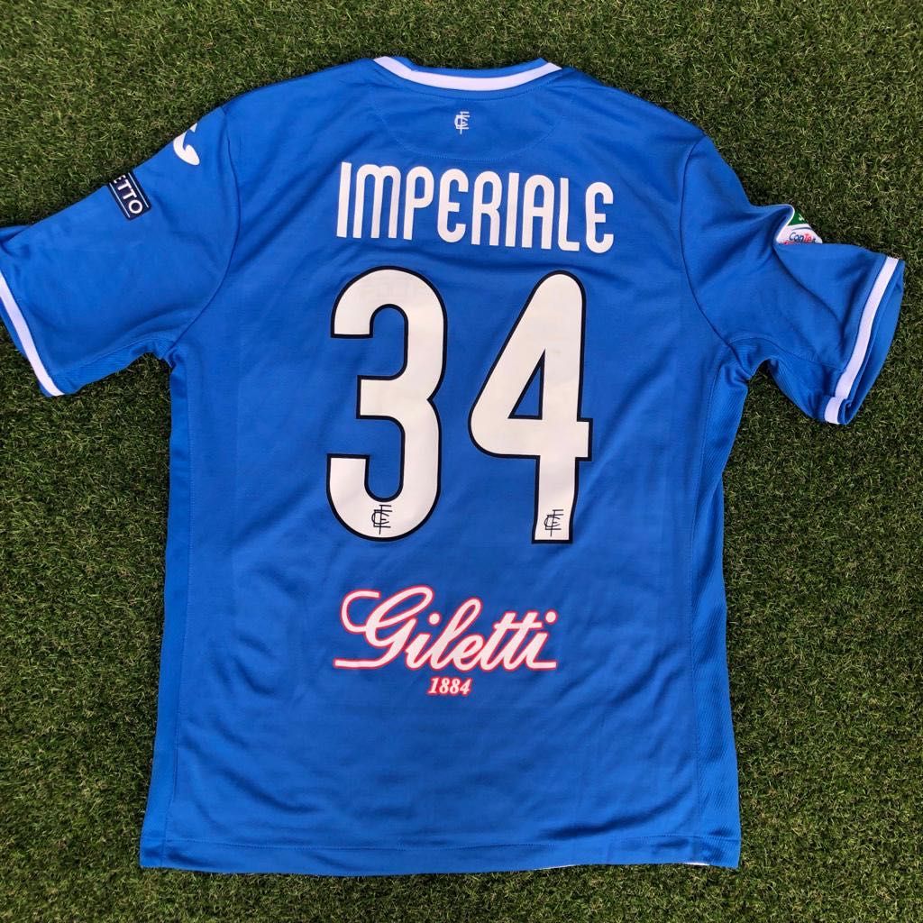 Tricou Player Issued Joma Empoli Fc 2017/18 ‘ 34 Imperiale’