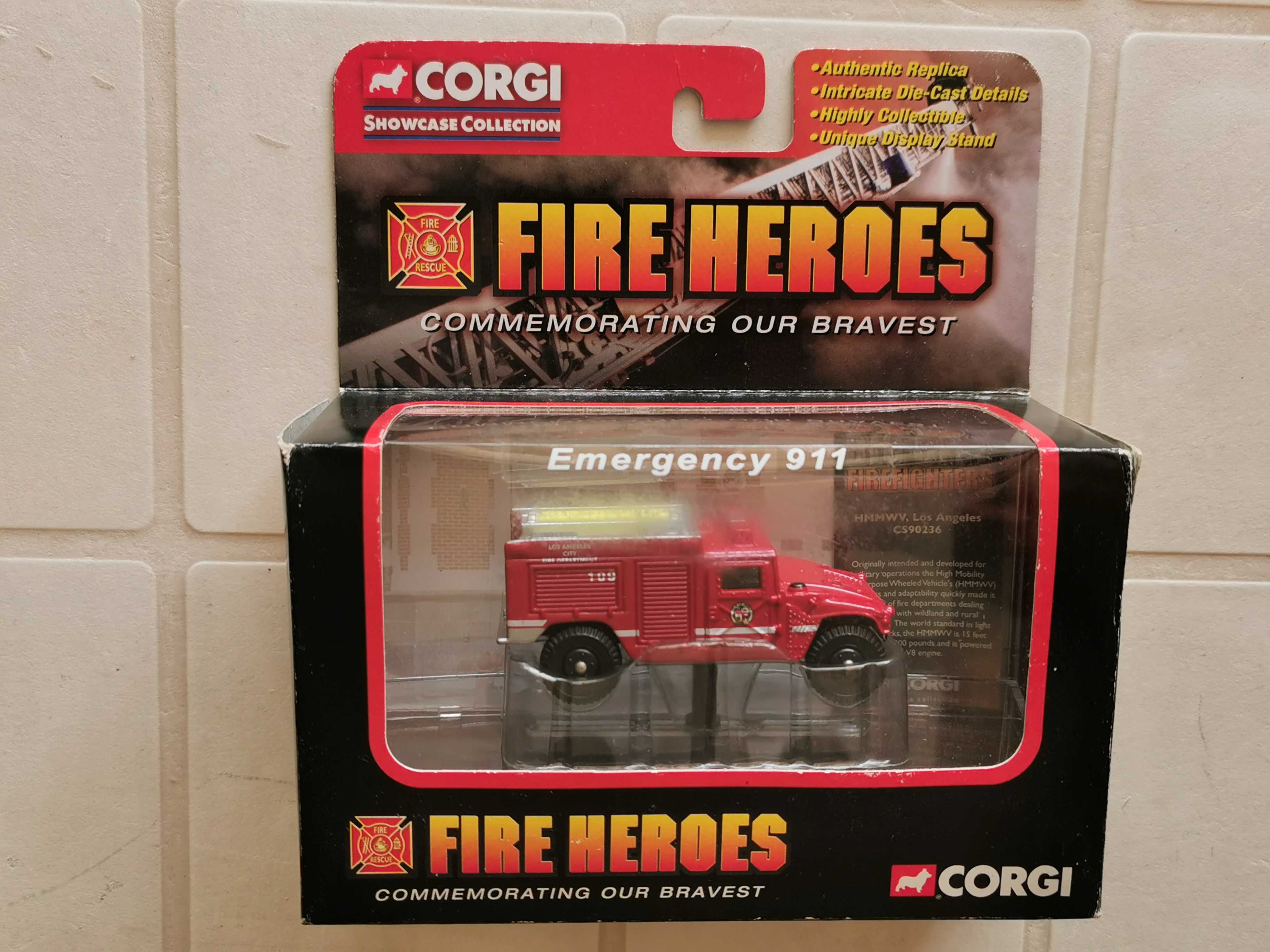 Corgi Showcase Fire Heroes Collection Trucks Колекция Пожарни Камиони