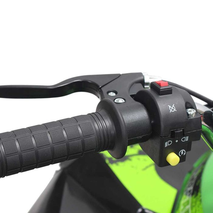 Atv copii 49cc Minigade 6" pornire electrica verde