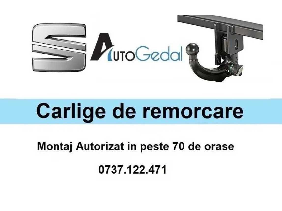 Carlig remorcare Seat Altea XL - Omologat RAR si EU - 5 ani Garantie