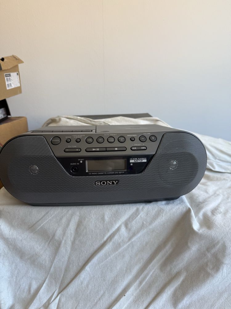 Radio CD MP3 caseta Sony