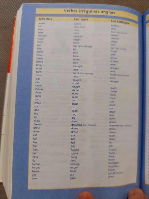 Dictionar englez-francez și francez-englez