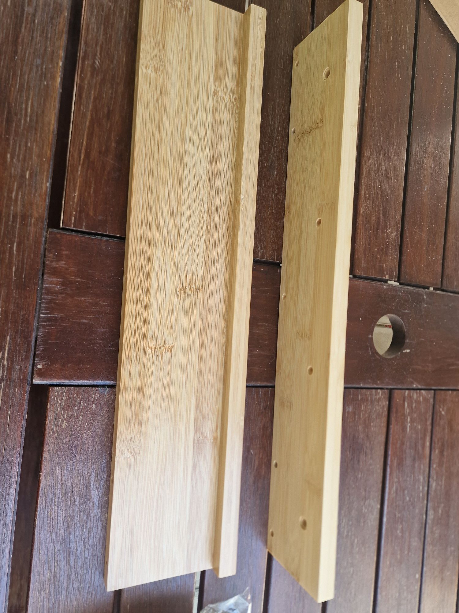 Бамбукова закачалка-етажерка