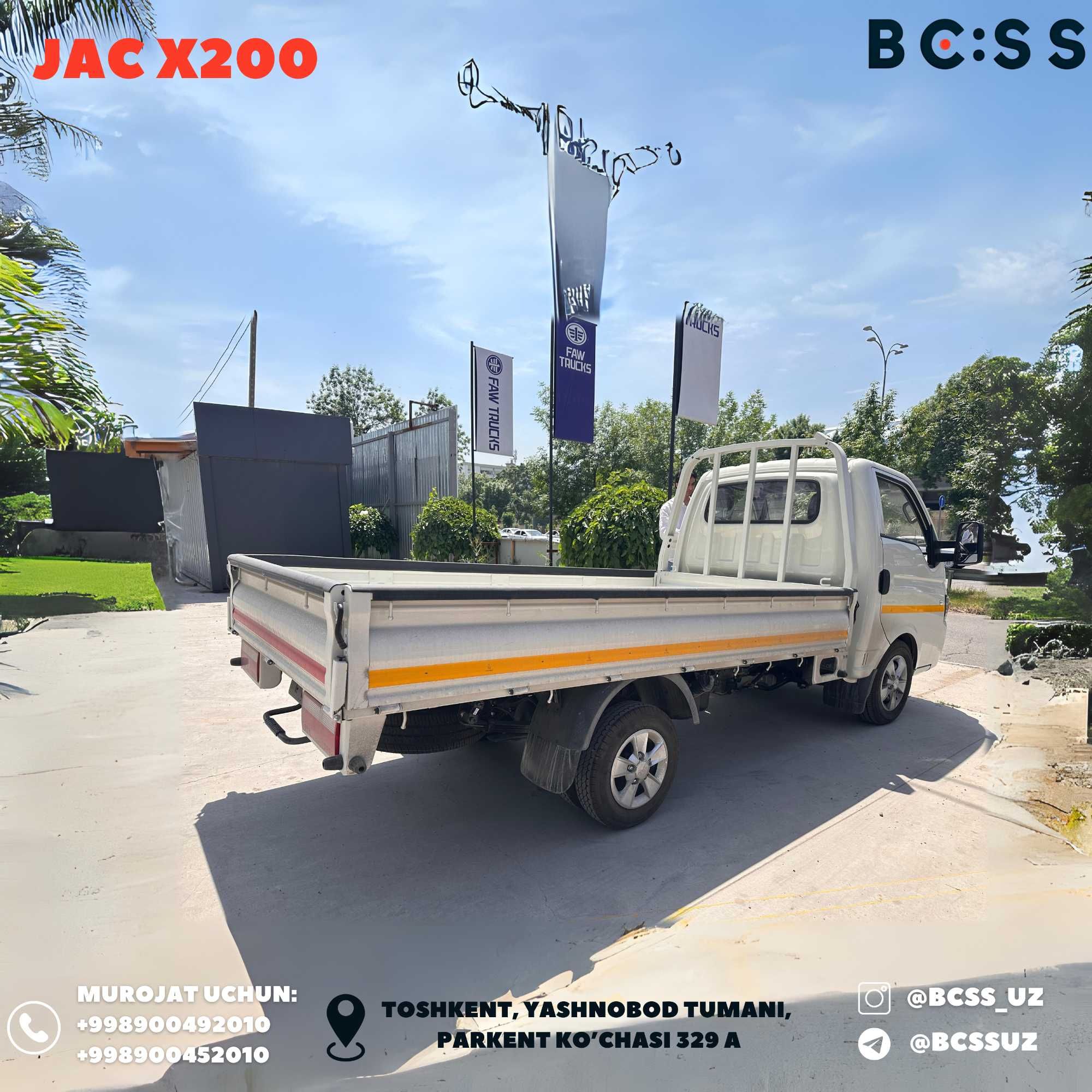 JAC X200 Sotiladi, Yangi, Harid olishga shoshiling