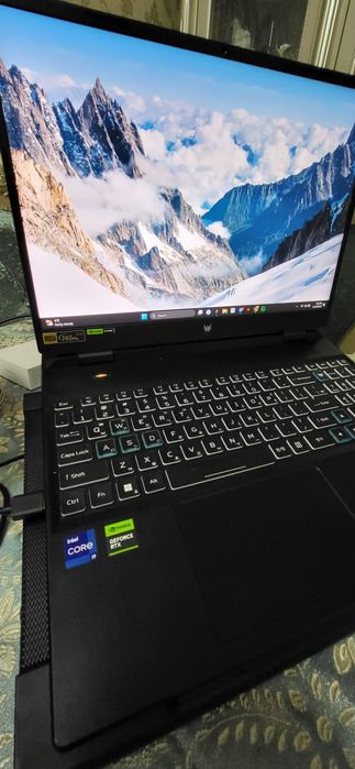 Acer Predator Core i9 Ram 32 gaming laptop
