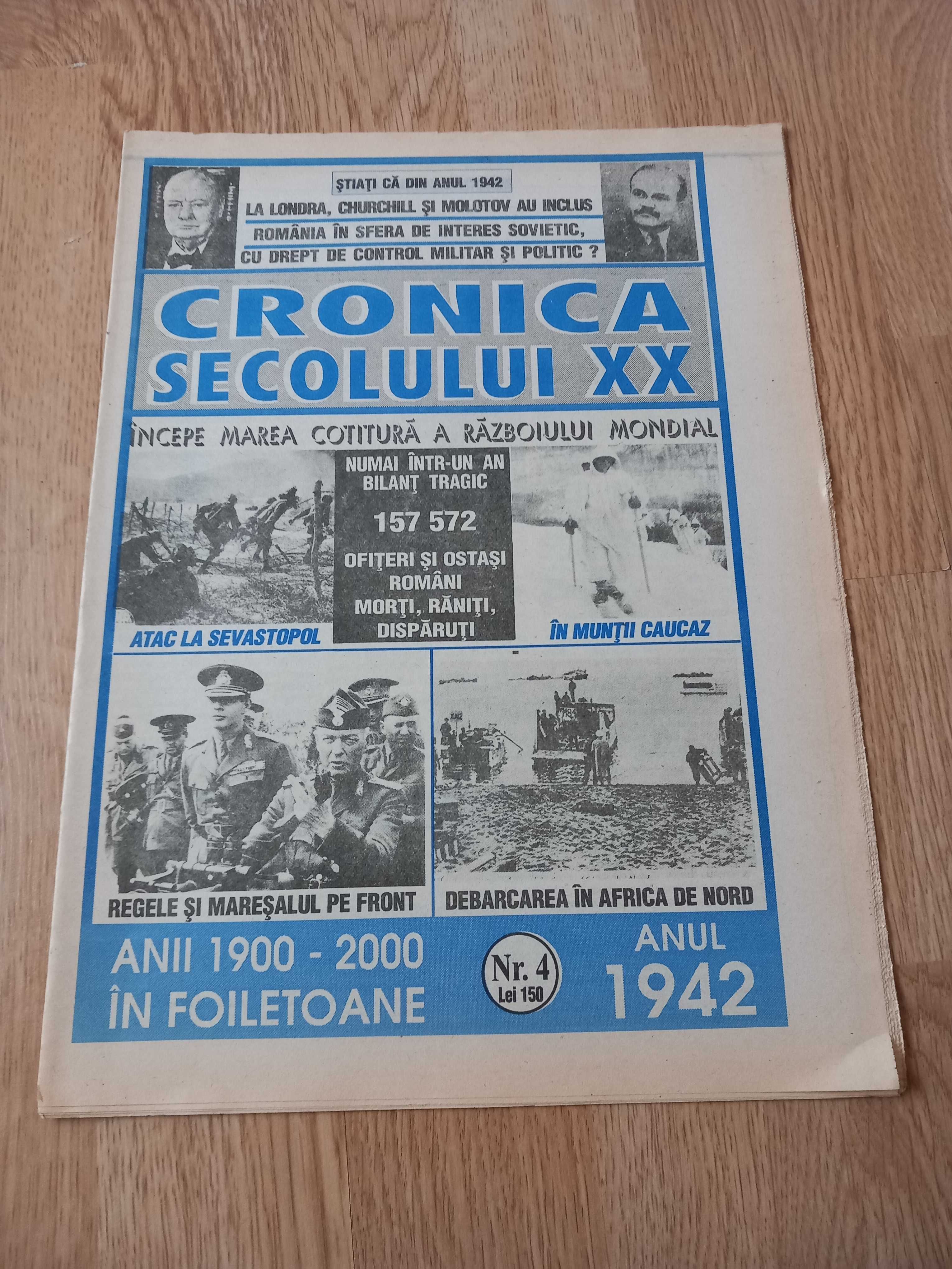 Cronica secolului XX anii 1939-1945