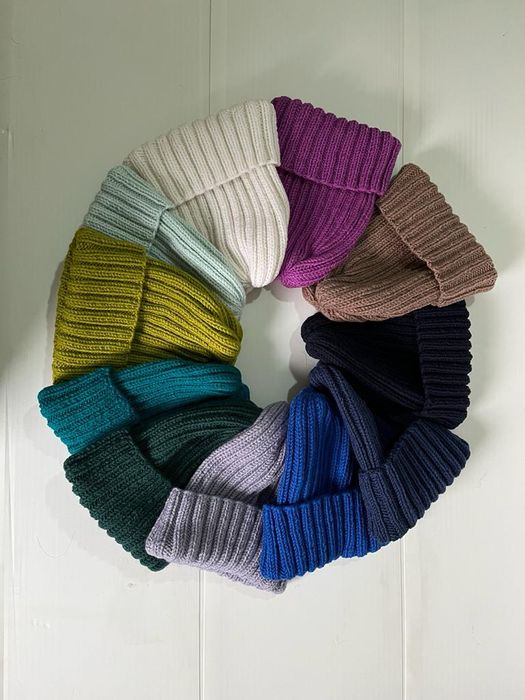 Вязание шапки зимние. Ручная работа.