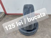 125 lei bucata! Doua anvelope de VARA 225 55 17 Continental dot 2020