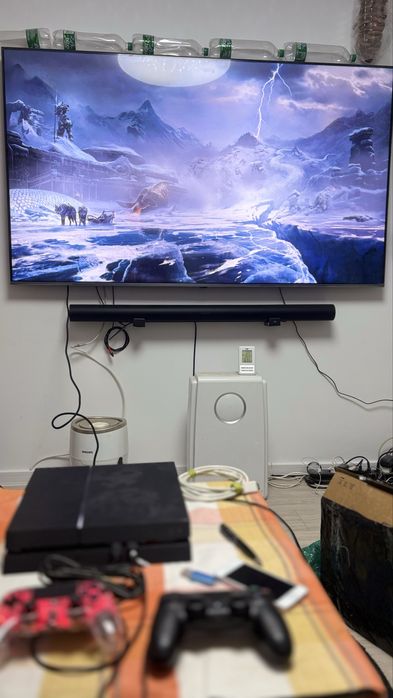 Consola PS4 Modata+GTA God Of War Last Of Us Call of Duty+2Controller-