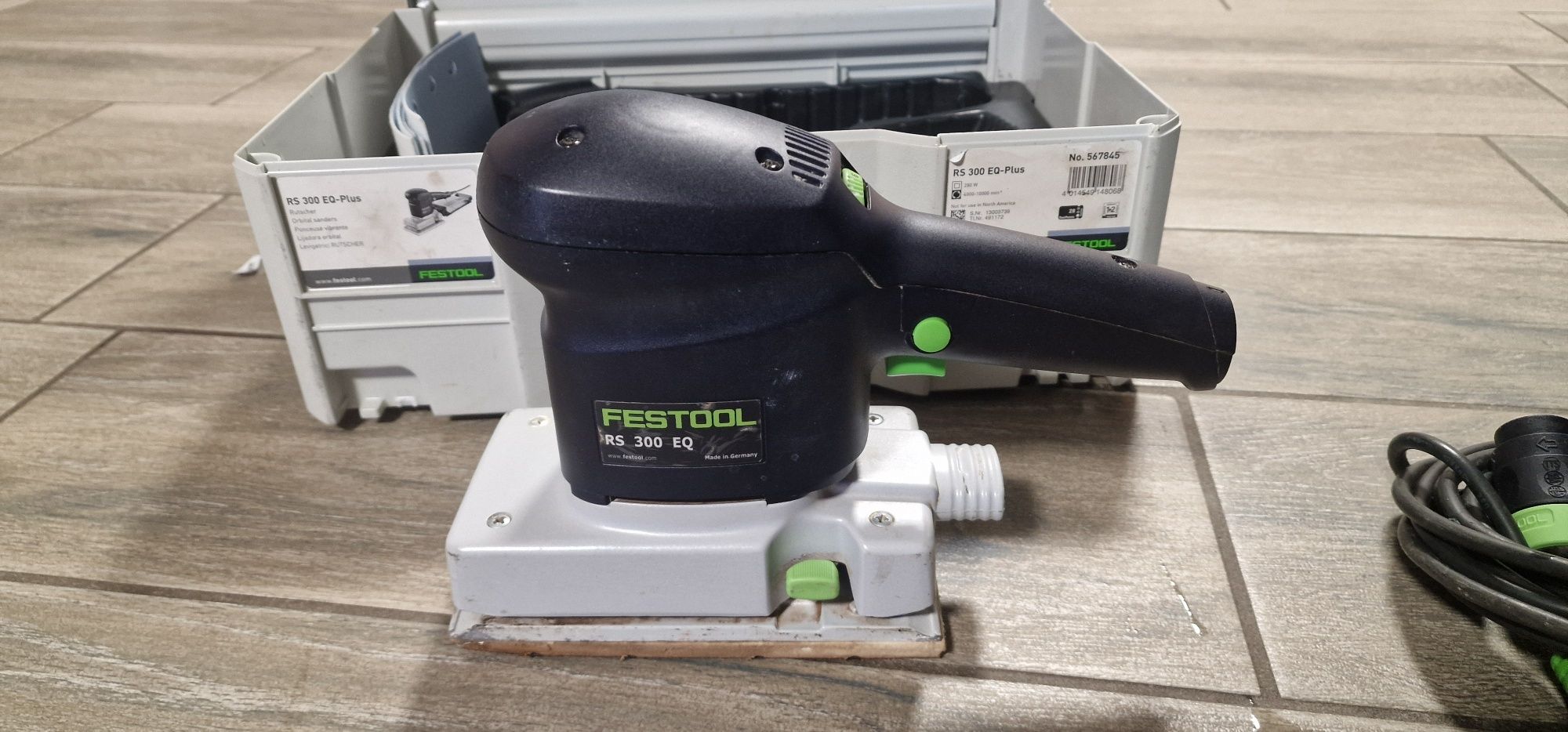 Виброшлайф Festool RS 300 EQ