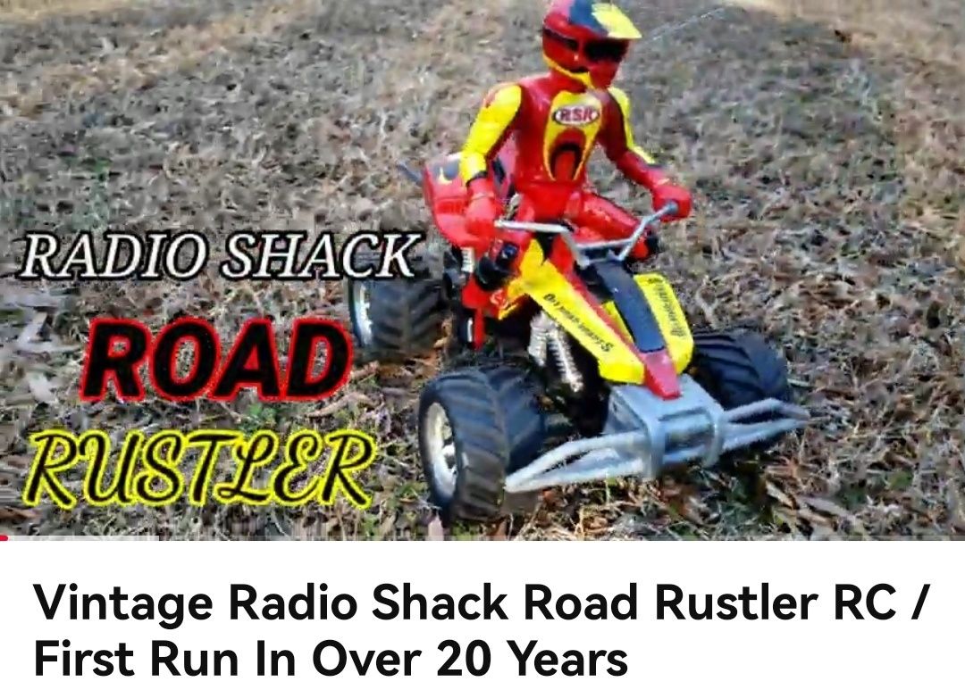 Automodel road rustler rc  vintage colecție /antichități