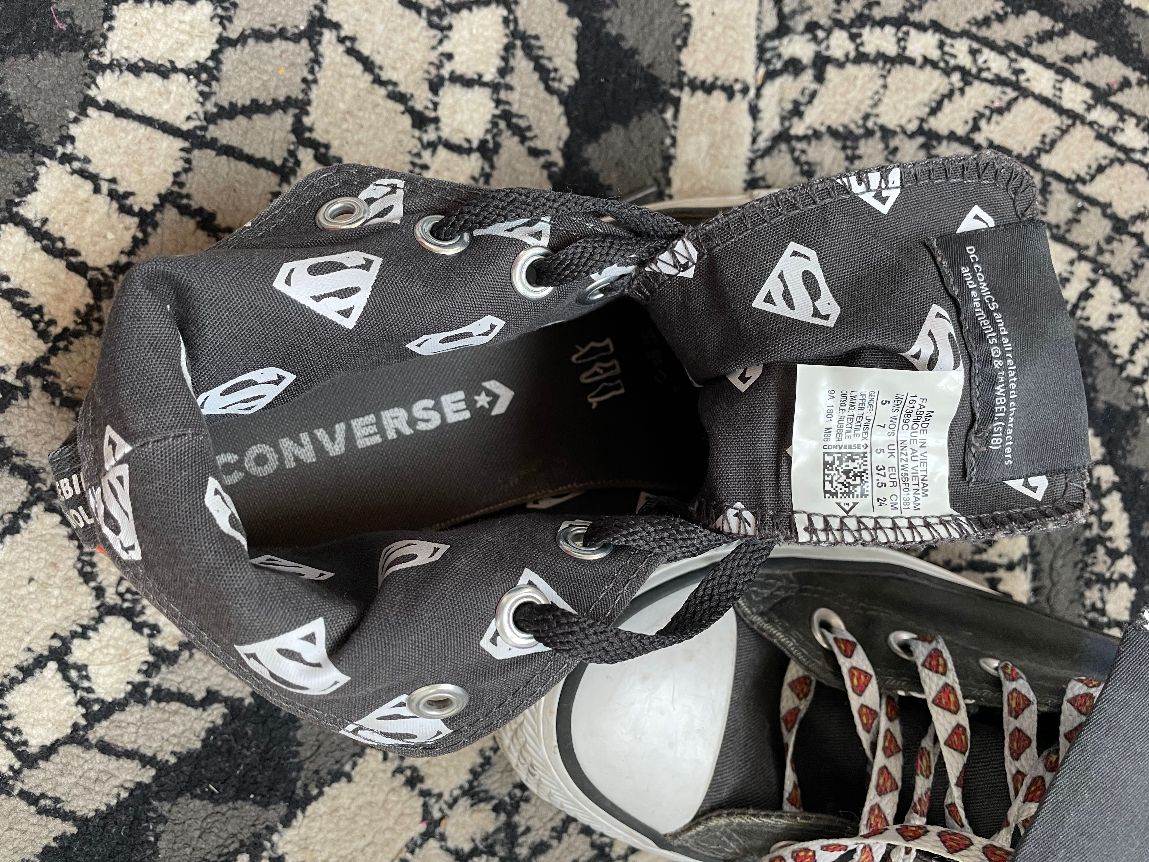 Converse autentici editie speciala Superman