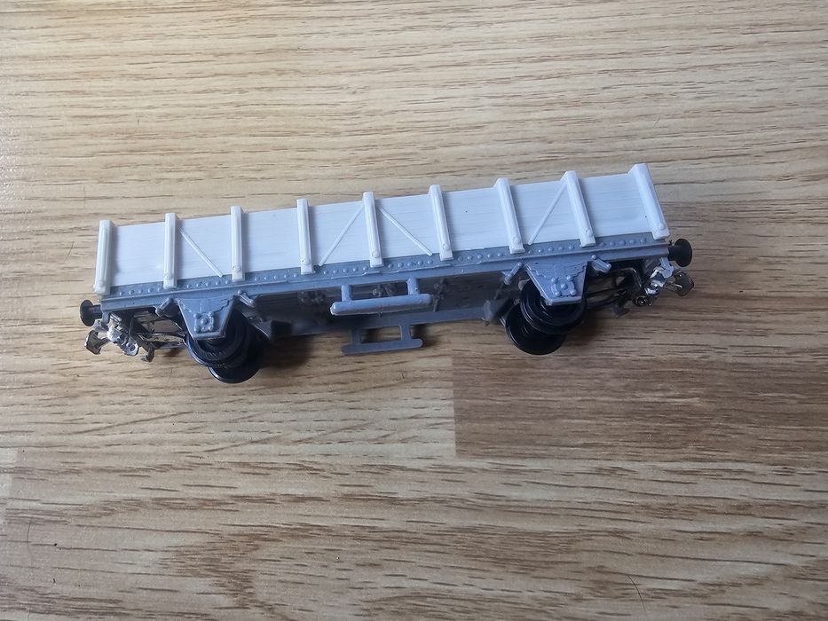 Vagon machetă jucărie gondolă românesc colecție IUPS 9 Mai Lugoj Piko