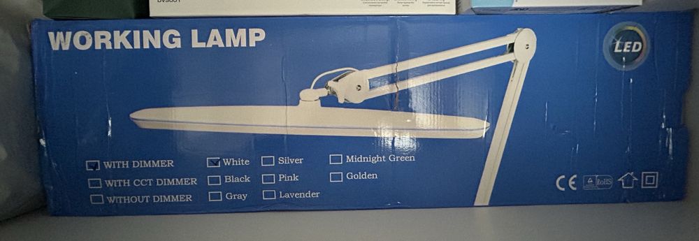 Лампа для наращивания ресниц или маникюра