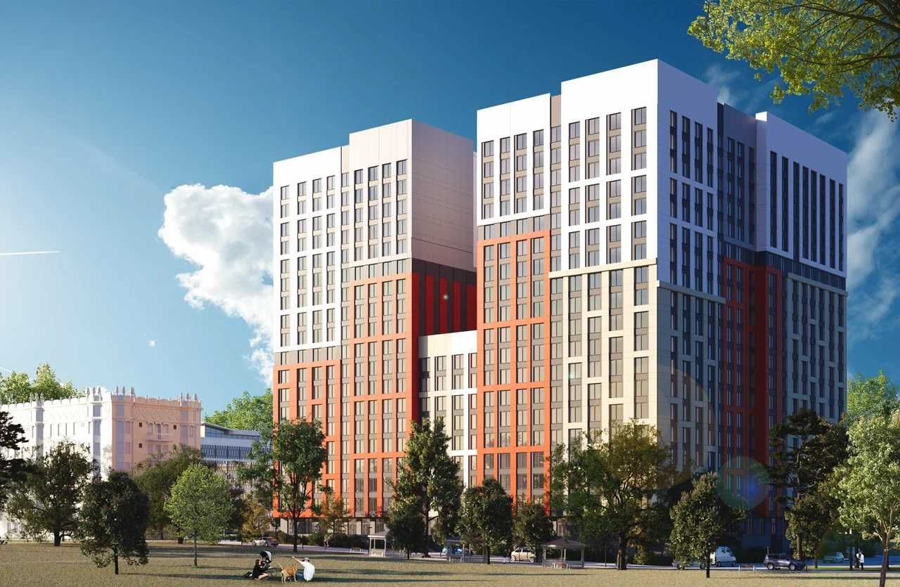 Продаю новую 1-к квартиру 41,52 м2 в центре. Набережная в 800 метрах