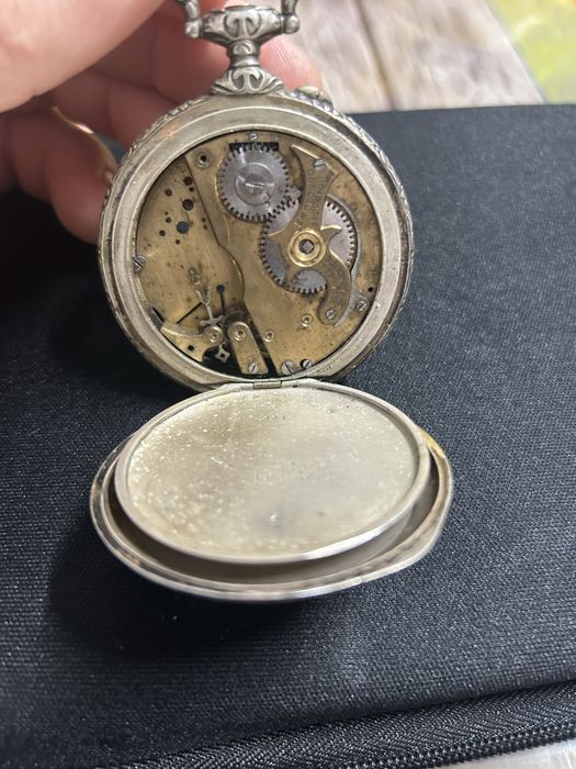 Ceas de buzunar argint