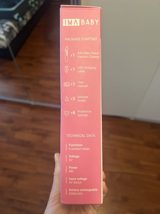 Aspirator nazal electric pentru bebelusi si copii silentios, USB