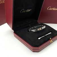 Brățară Cartier LOVE 17 White Gold 750 Diamond