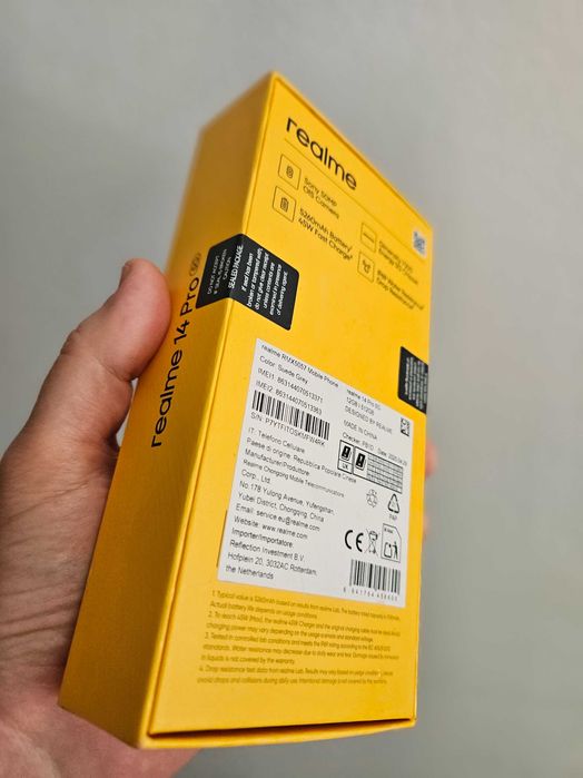 Realme 14 Pro, 512 gb, sigilat la cutie, Garantie.