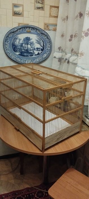 Срочно в связи с перездом !Деревянная клетка ручной работы,каркас дере
