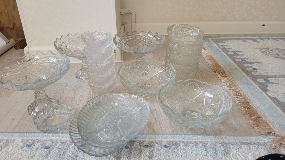 Посуда стеклянная