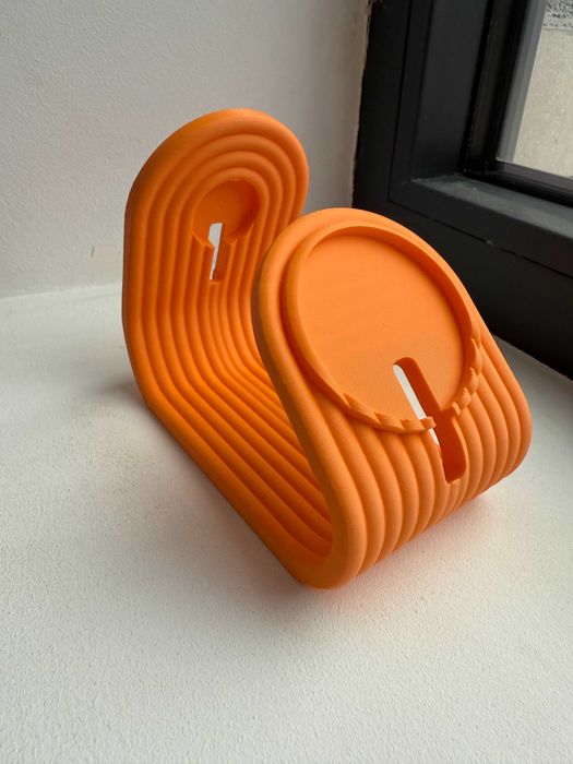 Suport incarcator magsafe iPhone si Apple Watch Stand printat 3D