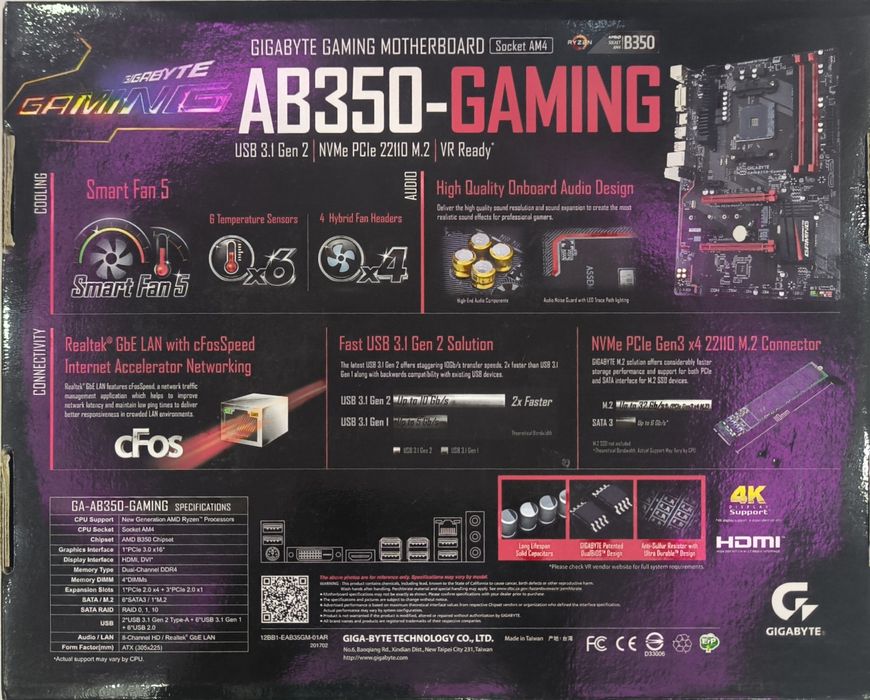 Soket AM4 — Ryzen, Athlon seriyali protsessorlar bilan ishlaydi. 

DDR