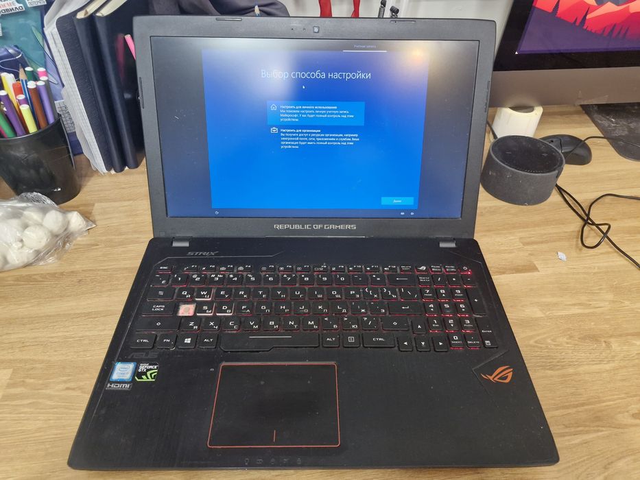 Продам игровой ноутбук ASUS ROG Strix GL553V