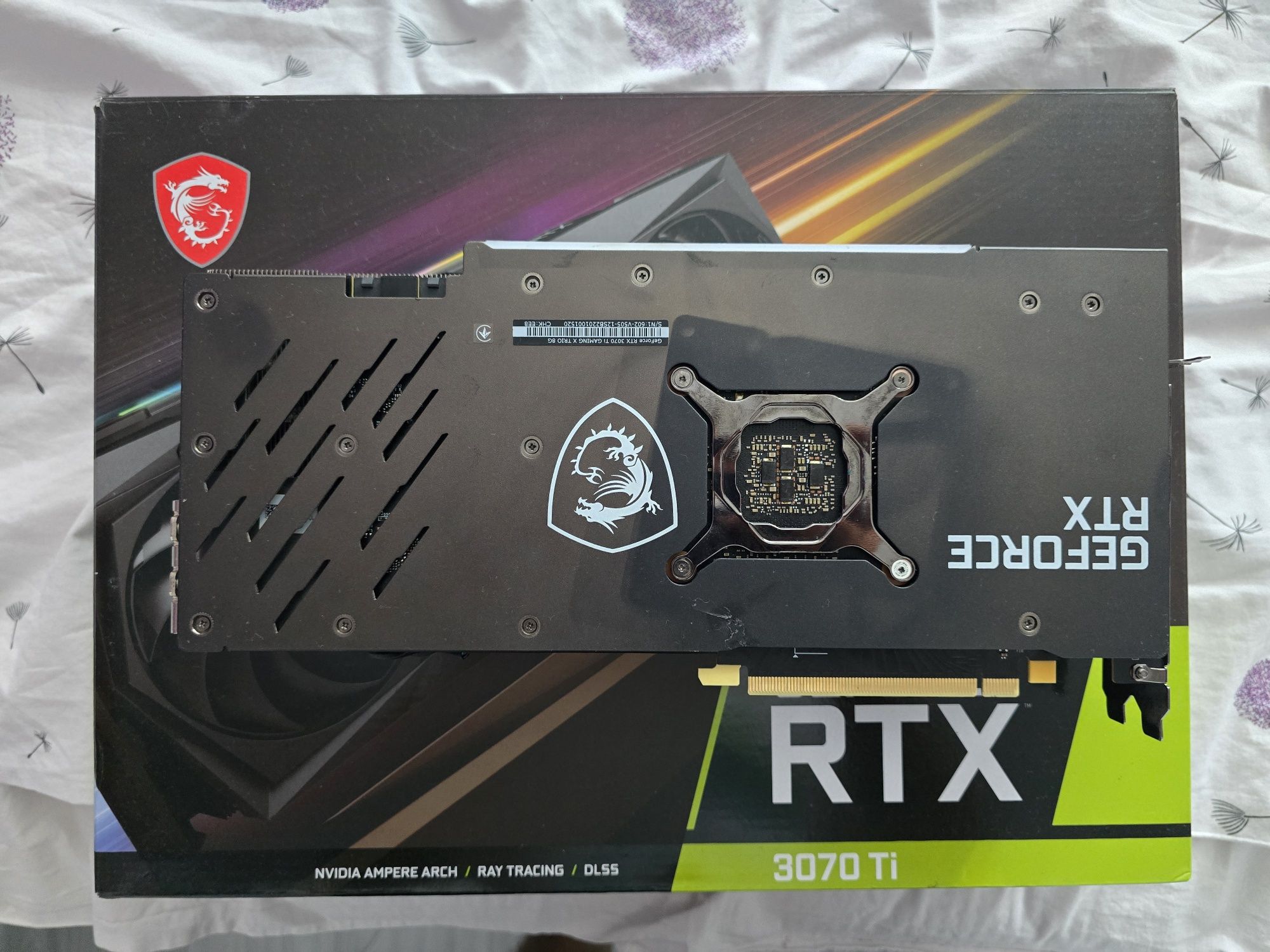 MSI RTX 3070Ti Gaming X Trio - С ПРОБЛЕМ / ЗА ЧАСТИ !!!