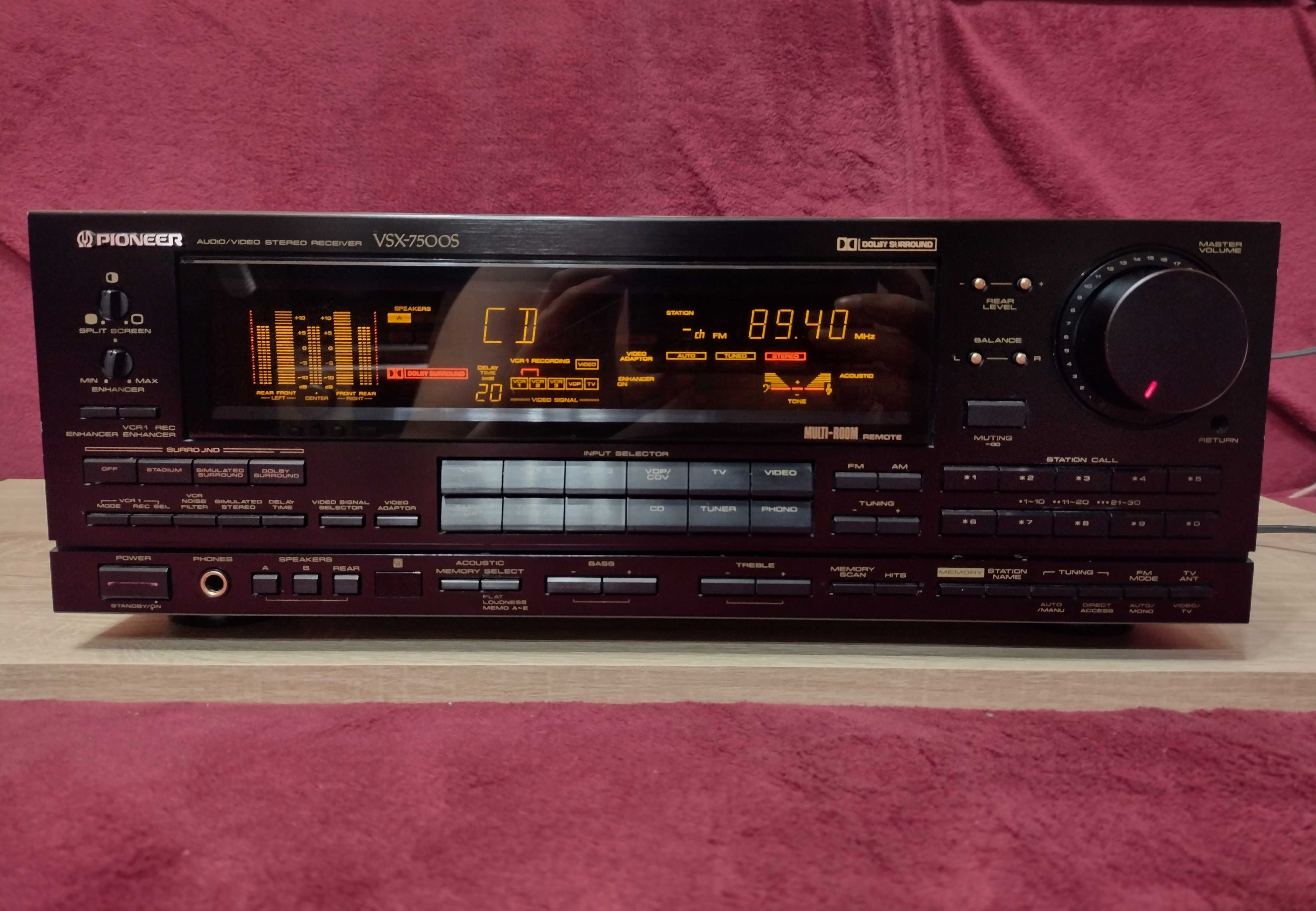 Pioneer VSX-7500S Audio Video Receiver
