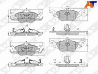 Колодки тормозные Opel Astra