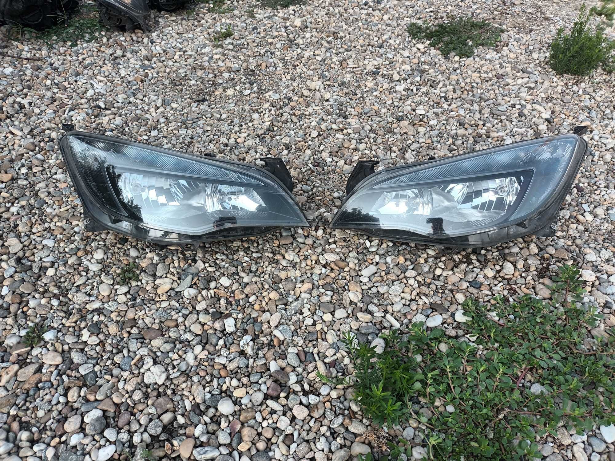ляв и десен черен фар за опел астра ж 2009 - 2015 OPEL ASTRA J
