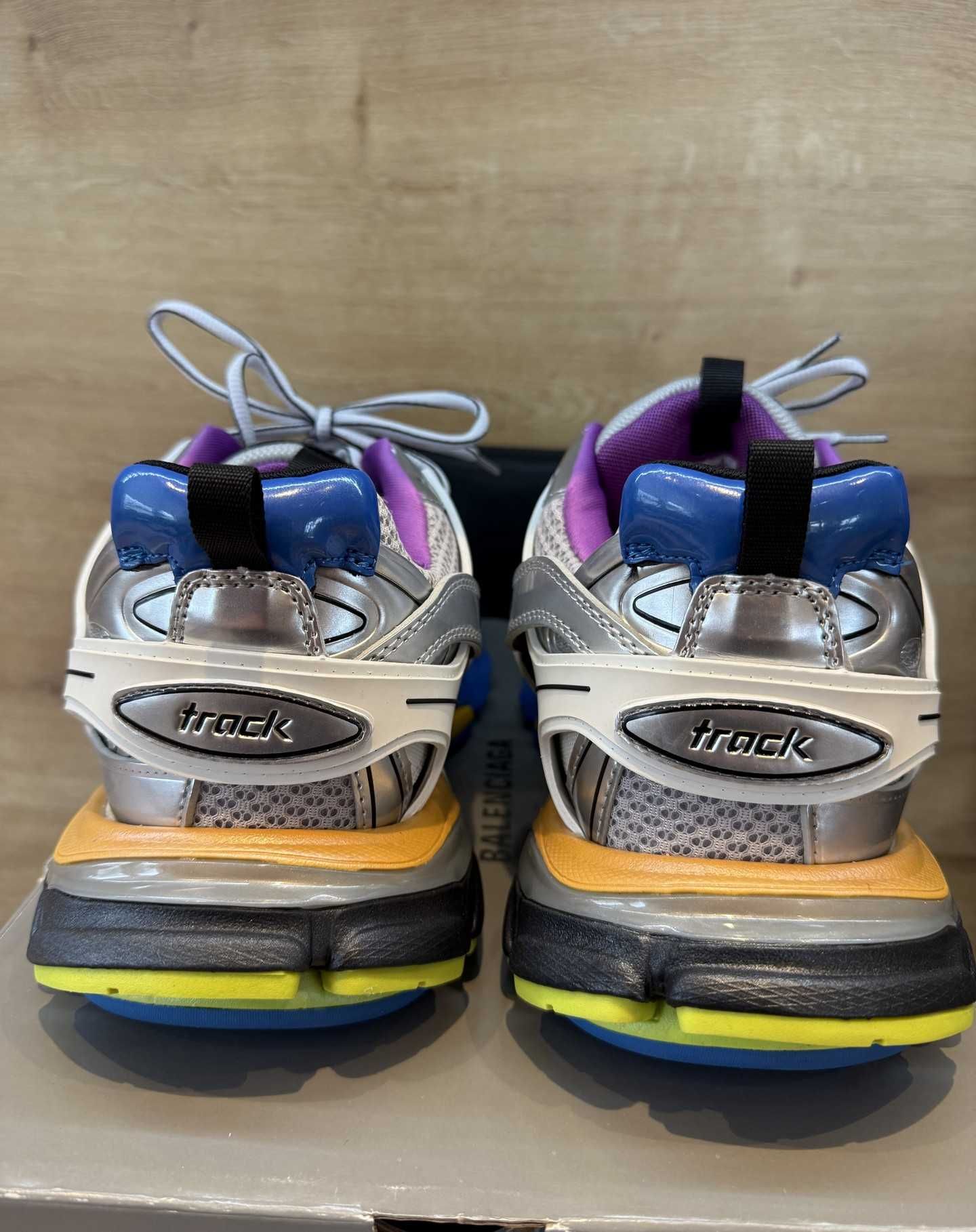Balenciaga Track Blue/Purple/Yellow 45