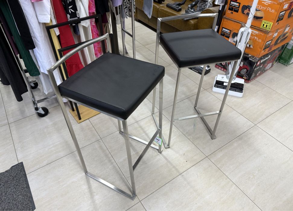 Scaune de bar set 2 bucati - Noi sigilate - Lumisource