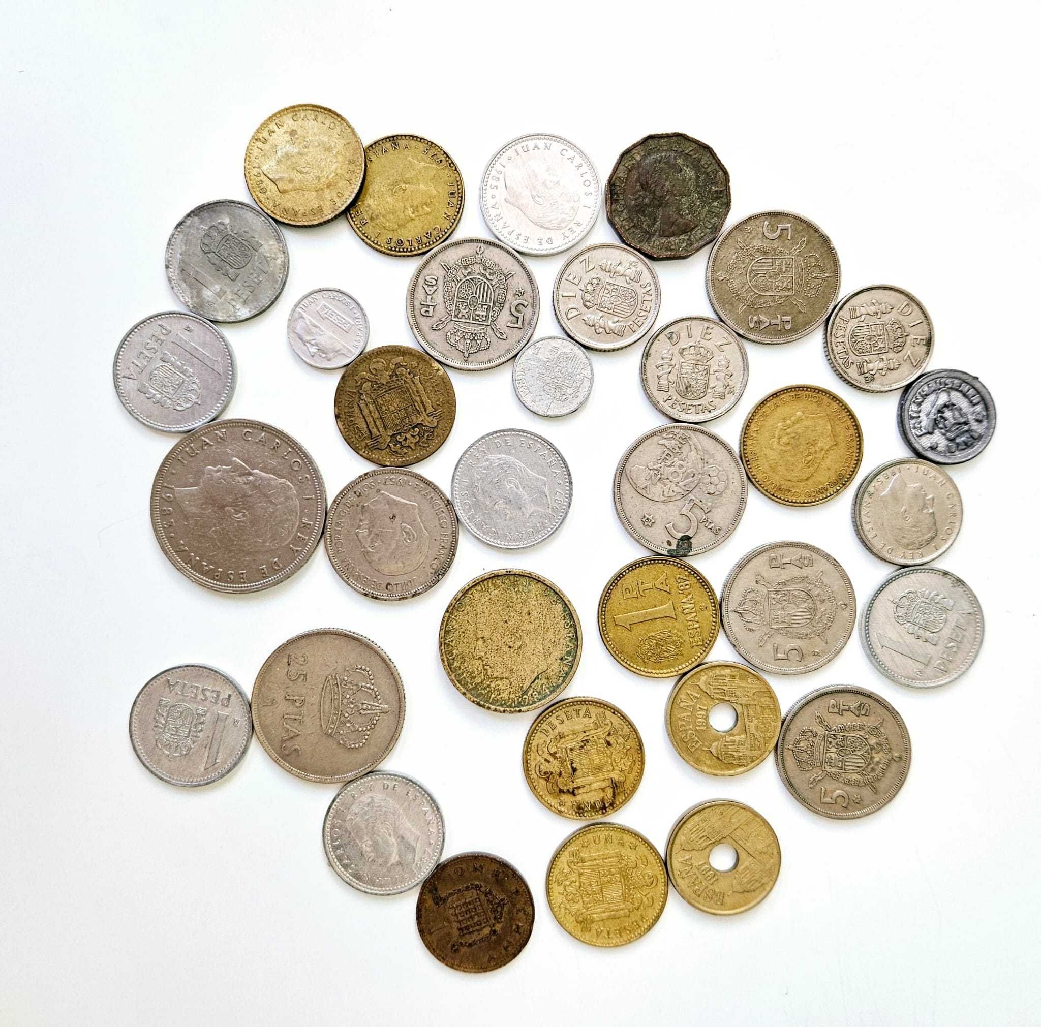 Vand monezi colectie - pesetas din Spania - incepand cu 1983