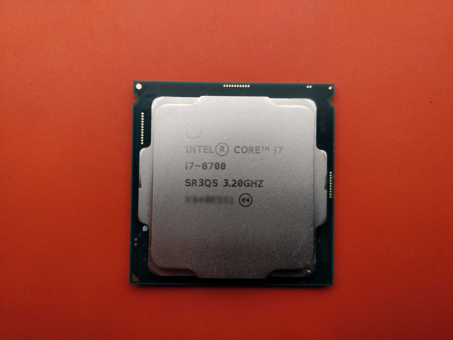 Процесор Core i7-8700 (LGA1151 за B360 H310M Z370 H370 Q370 B365 Z390)