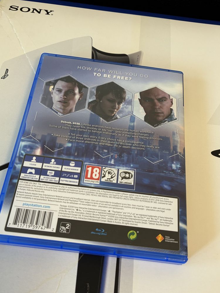 КАТО НОВА Detroit Become Human PS4 / PS 4 / PS5 / PS 5