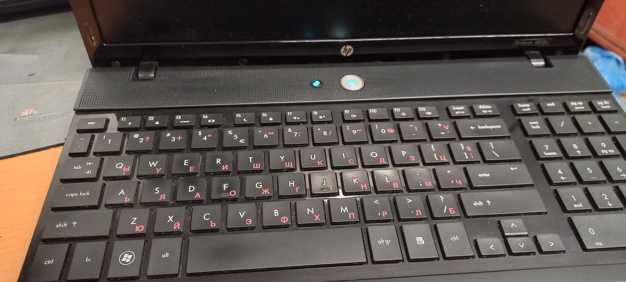 Лаптоп HP Probook 4510S, RAM 4 Gb, - за части
