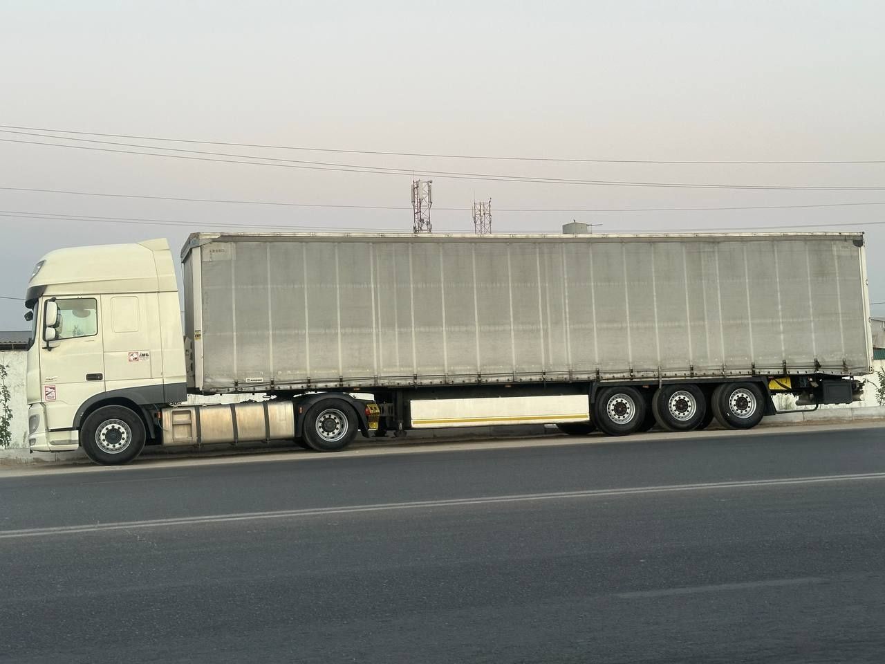 DAF XF460 EURO 6 + KRONE прицеп Сотилади